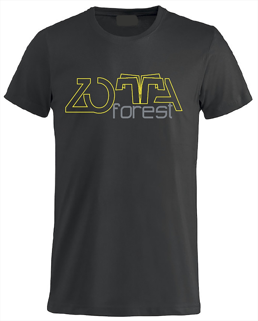 T-Shirt ZOTTA FOREST ACTIVE μαύρο
